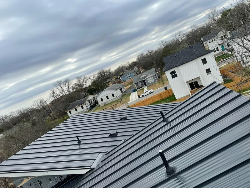 Standing seam metal roof panels with vents for Skylight Repair in Keyport